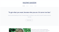 Desktop Screenshot of naomijanzen.net